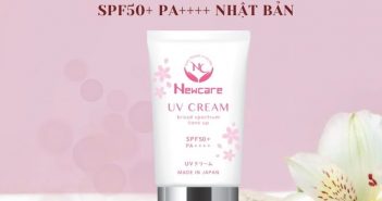 Review kem ngăn ngừa nắng Newcare UV Cream SPF50+ PA++++ Nhật Bản có hiệu quả k?